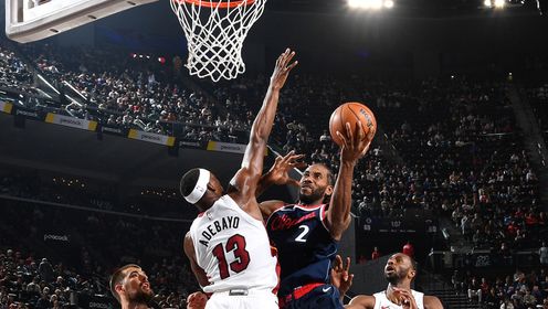 快船惜败热火 小卡27分 哈登29+7+8&下半场7失误 鲍威尔21分